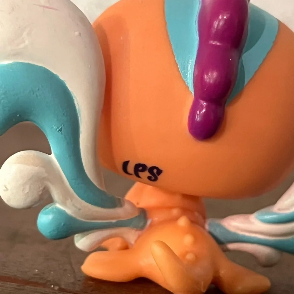 Littlest Pet Shop‎ LPS Fairy Masquerade Orange Majestic #2834